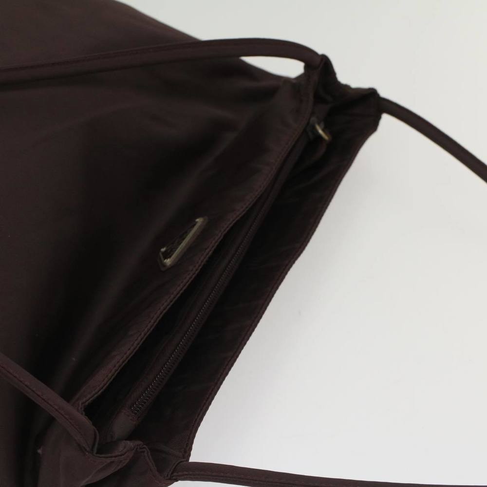 PRADA Shoulder Bag Nylon Brown Auth bs7444 - Picture 7 of 16